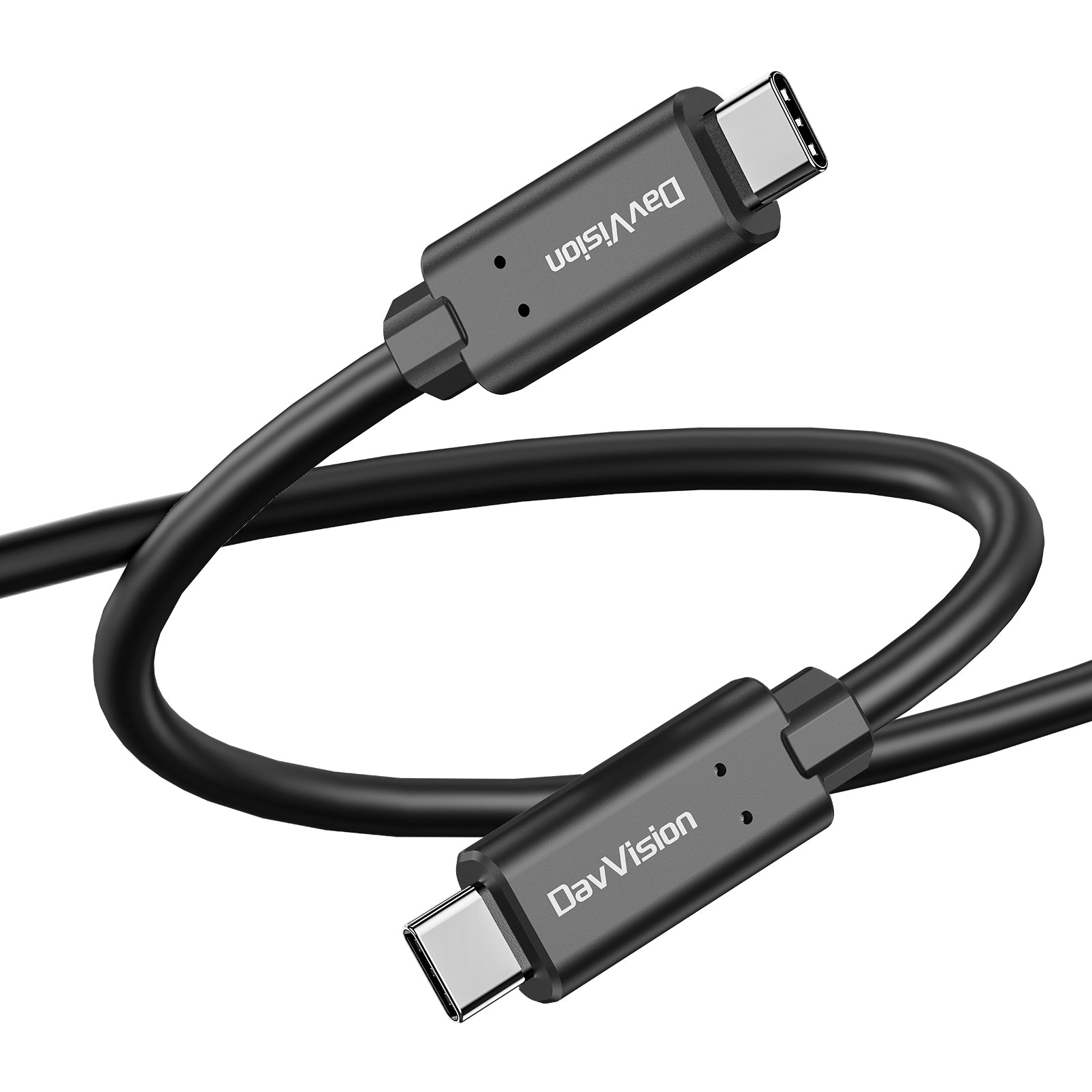 DavVision USB C Fiber Optic Cable 16.4FT Bidirectional Transmission, 10Gbps&PD 60W USB 3.2 Gen2 Tether Cable for Canon/Sony/Nikon,Ultra Slim & Soft for 4K Camera,Webcam,VR/AR,Video Conference